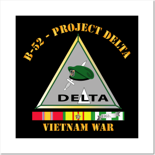 SOF - B-52 - Project Delta w VN SVC Posters and Art